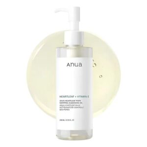 anua heartleaf pore control cleansing oil mild 200ml