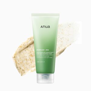 anua heartleaf quercetinol pore deep cleansing foam 150ml