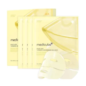 medicube kojic acid turmeric brightening gel mask
