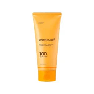 medicube kojic acid turmeric toning cleanser 120g