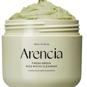 arencia fresh green rice mochi cleanser